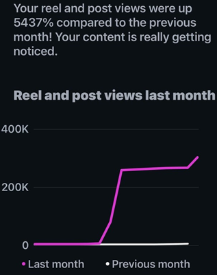 Instagram insights overview: views, watch time, and interactions